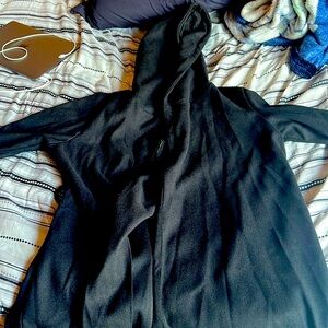 New Without Tags and No Belt, Women’s Black Jacket Size XL